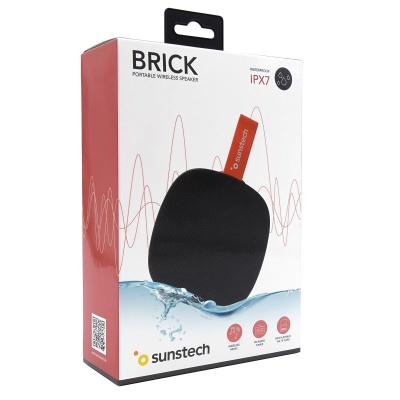 Altavoz con Bluetooth Sunstech Brick/ 5W/ 1.0