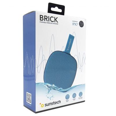 Altavoz con Bluetooth Sunstech Brick/ 5W/ 1.0/ Azul