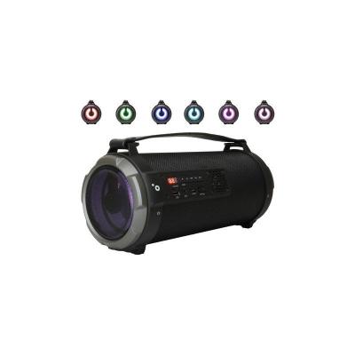 ALTAVOZ DE TUBO BLUETOOTH SUNSTECH MUSCLE CAPSULE BLACK - 11.5W