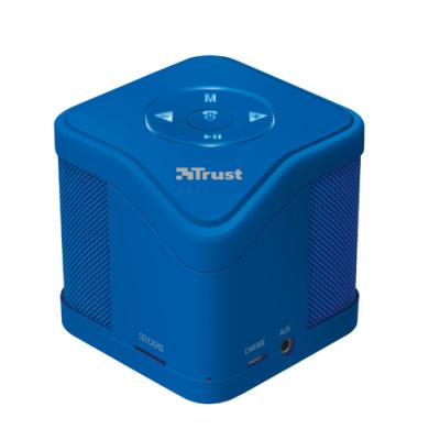 ALTAVOZ TRUST URBAN MUZO BLUETOOTH BLUE - MP3 - MICRO SD -