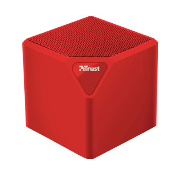 ALTAVOZ BLUETOOTH TRUST URBAN PRIMO RED - ENTRADA AUX - MICRO SD - BATERÍA RECARGABLE - FUNC. MANOS LIBRES