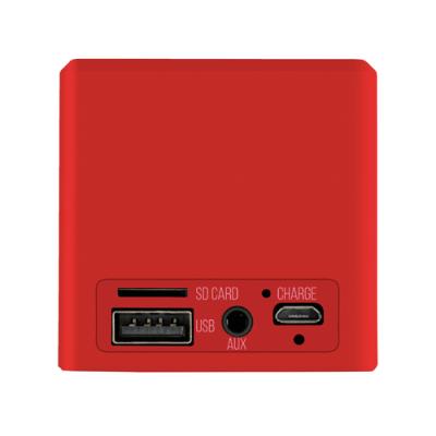 ALTAVOZ BLUETOOTH TRUST URBAN PRIMO RED - ENTRADA AUX - MICRO