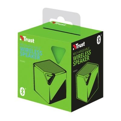 ALTAVOZ BLUETOOTH TRUST URBAN PRIMO GREEN - ENTRADA AUX - MICRO