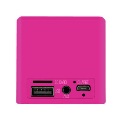 ALTAVOZ BLUETOOTH TRUST URBAN PRIMO PINK - ENTRADA AUX - MICRO