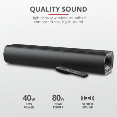 Barra de Sonido con Bluetooth Trust Lino HD/ 80W/ 2.0