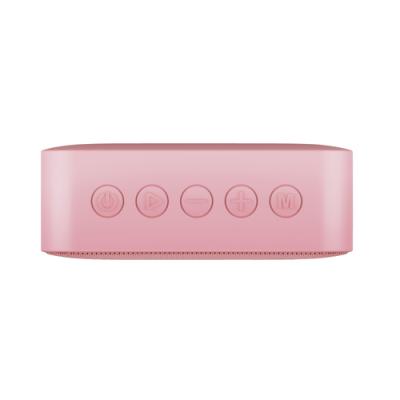 Altavoz con Bluetooth Trust Zowy/ 10W/ 1.0/ Rosa