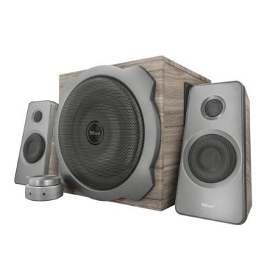 ALTAVOCES 2.1 TRUST TYTAN SPEAKER SET WOOD - 120W MAX.( 60W