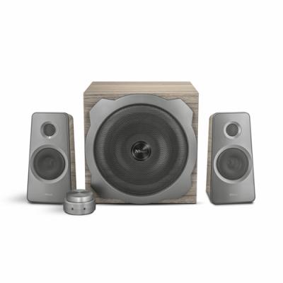 ALTAVOCES 2.1 TRUST TYTAN SPEAKER SET WOOD - 120W MAX.( 60W