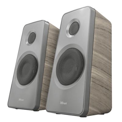 ALTAVOCES 2.1 TRUST TYTAN SPEAKER SET WOOD - 120W MAX.( 60W