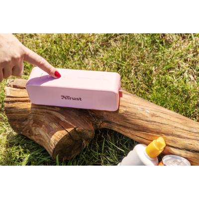 Altavoz con Bluetooth Trust Zowy Max Stylish/ 20W/ 2.0/ Rosa