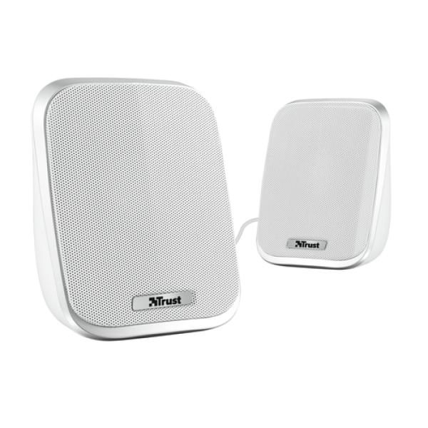 ALTAVOCES TRUST PORTO - 2.0 - 12W (6W RMS) - TAMAÑO COMPACTO - ALIMENTACION USB