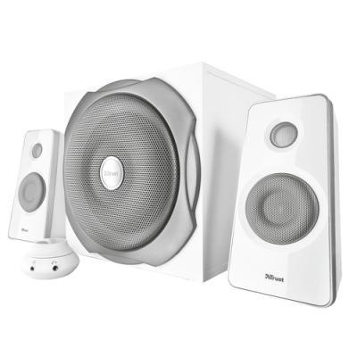 ALTAVOCES 2.1 TRUST TYTAN SPEAKER SET BLANCOS - 120W (60W RMS)