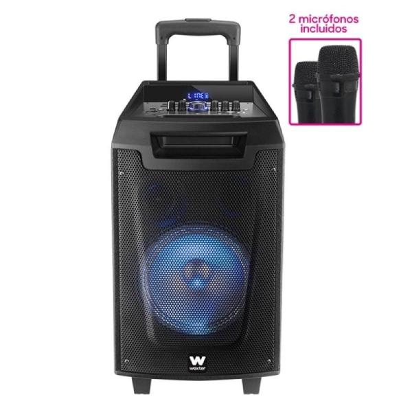 Altavoz Portable con Bluetooth Woxter Rock'n'Roller/ 80W