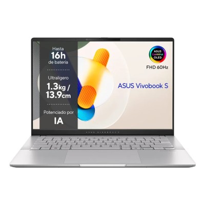 Portátil Asus VivoBook S 14 OLED M5406NA-QD082W Ryzen 5 7535HS/