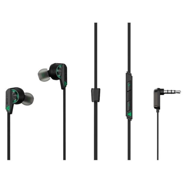 Auriculares Intrauditivos Black Shark Earphones 2/ con Micrófono/ Jack 3.5/ Negros