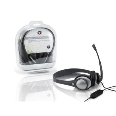 AURICULARES DIADEMA CON MICRÓFONO CONCEPTRONIC CEASYSTARU