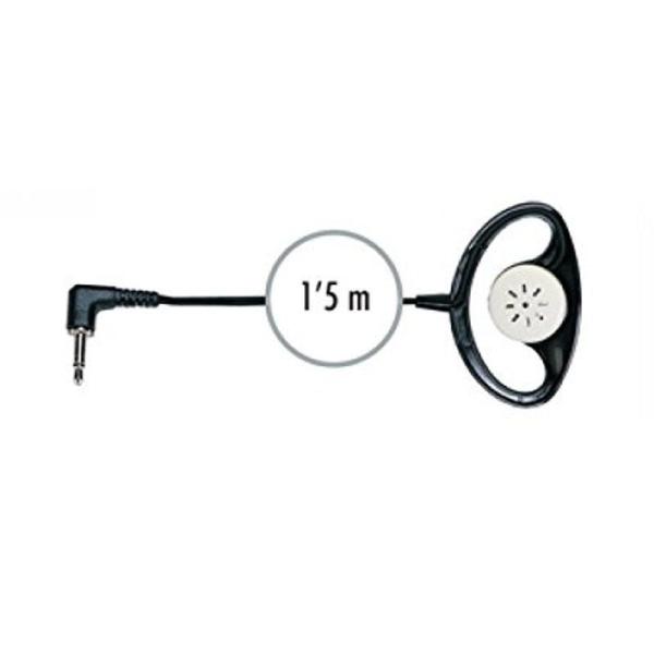 Auricular Intrauditivo Fonestar FA-235/ Jack 3.5/ Negro