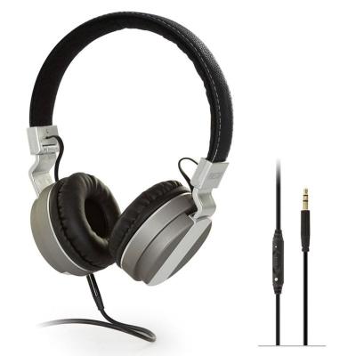 Auriculares Fonestar TVPHONES-62/ Jack 3.5/ Plateados y Negros