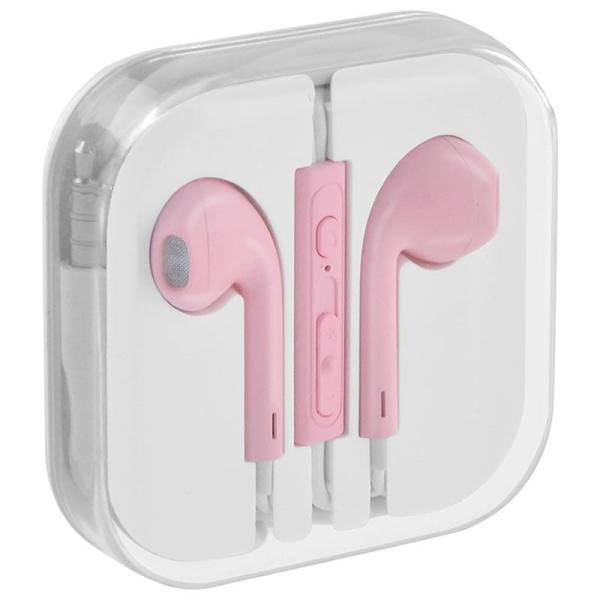 AURICULARES GRAB'N GO GNG-228 ROSA - MICRÓFONO - CONTROL DE VOLUMEN - CRYSTAL BOX