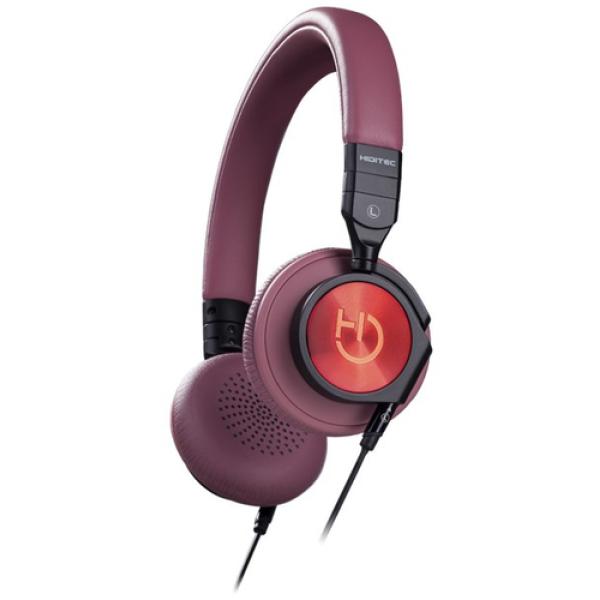 Auriculares Hiditec Aviator/ con Micrófono/ Jack 3.5/ Marrónes