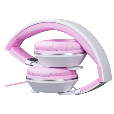 AURICULARES DIADEMA HIDITEC COOL KIDS PINK - ALTAVOCES 40MM -