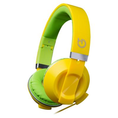 AURICULARES DIADEMA HIDITEC COOL KIDS YELLOW - ALTAVOCES 40MM -