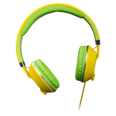 AURICULARES DIADEMA HIDITEC COOL KIDS YELLOW - ALTAVOCES 40MM -