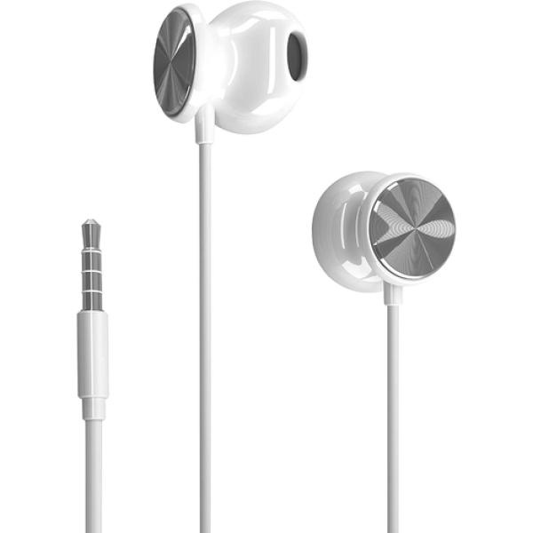 Auriculares HP DHH-1112/ con Micrófono/ Jack 3.5/ Blancos