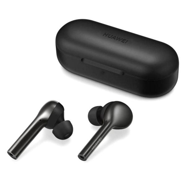 AURICULARES BLUETOOTH HUAWEI FREEBUDS LITE BLACK - BT 4.2 TWS - ESTUCHE DE CARGA 410MAH - CANC. RUIDO - IPX4