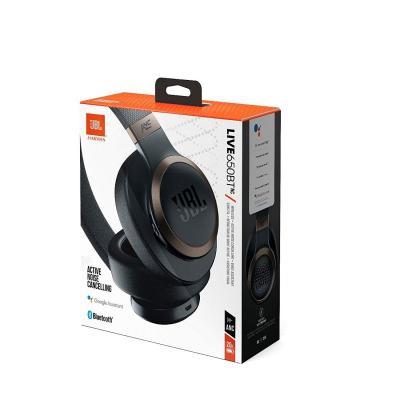 AURICULARES BLUETOOTH JBL LIVE 650BTNC BLACK - CANCELACIÓN