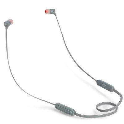 AURICULARES INTRAUDITIVOS BLUETOOTH JBL T110BT GREY - BT 4.0 -