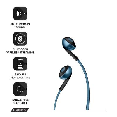 Auriculares Inalámbricos Intrauditivos JBL Tune 205BT/ Con