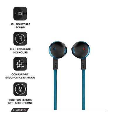 Auriculares Inalámbricos Intrauditivos JBL Tune 205BT/ Con