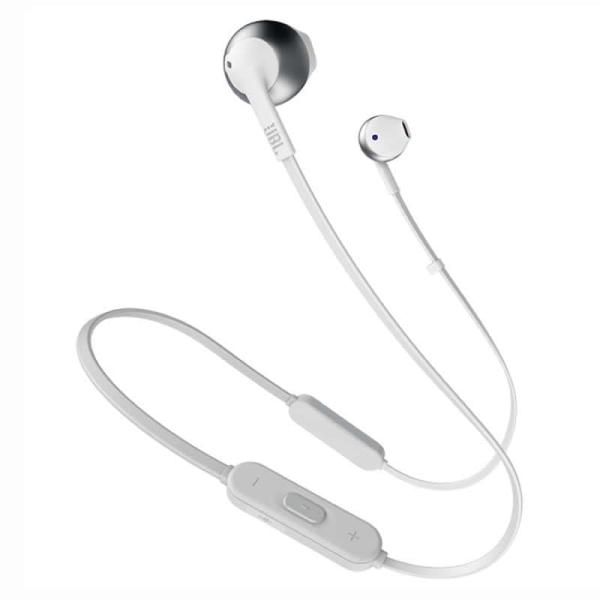 Auriculares Inalámbricos Intrauditivos JBL Tune 205BT/ con Micrófono/ Bluetooth/ Plateados