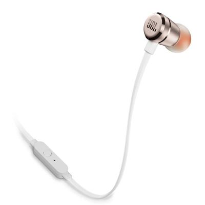 Auriculares Intrauditivos JBL Tune 290/ con Micrófono/ Dorados