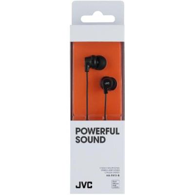 Auriculares Intrauditivos JVC HA-FX10/ Jack 3.5/ Negros