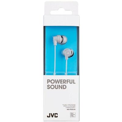 Auriculares Intrauditivos JVC HA-FX10/ Jack 3.5/ Grises