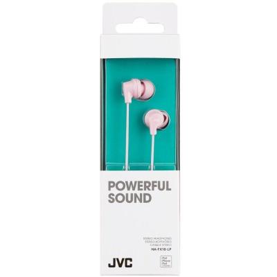 Auriculares Intrauditivos JVC HA-FX10/ Jack 3.5/ Rosas