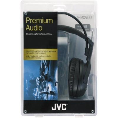 Auriculares JVC HA-RX900/ Jack 3.5/ Negros