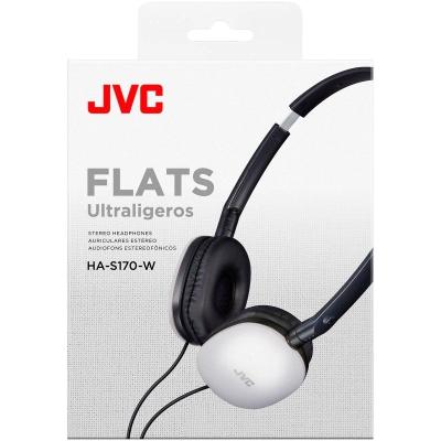 Auriculares JVC HA-S170/ Jack 3.5/ Blancos