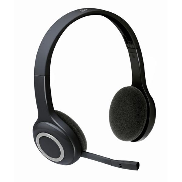 Auriculares Inalámbrico Logitech H600/ con Micrófono/ Radiofrecuencia/ Negros y Azules