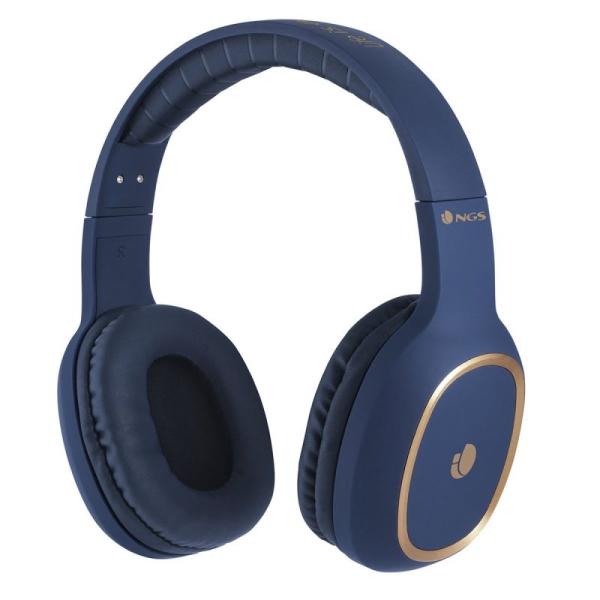 AURICULARES BLUETOOTH NGS ÁRTICA ENVY BLUE - ALCANCE 10M - 20HZ-20KHZ - AUTONOMÍA HASTA 7 HORAS - FUNC. MANOS LIBRES