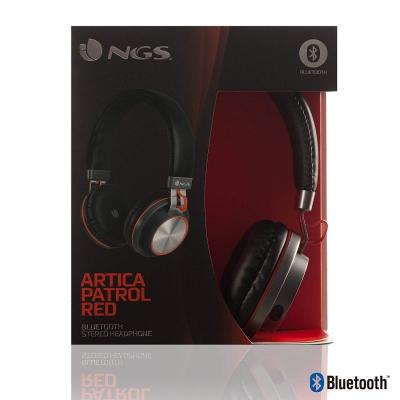 Auriculares Inalámbricos NGS Ártica Patrol Red/ con Micrófono/