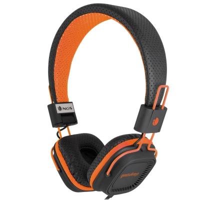 AURICULARES DIADEMA NGS ORANGE GUMDROP - ESTÉREO - MICRÓFONO