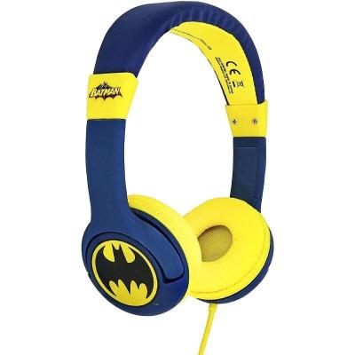 Auriculares Infantiles OTL Batman Bat Signal/ Jack 3.5/ Azules