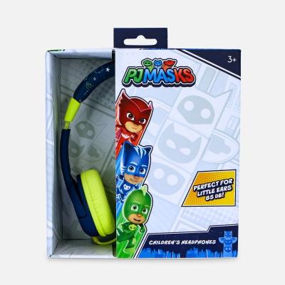 Auriculares Infantiles OTL PJ Masks/ Jack 3.5/ Azules y Verdes