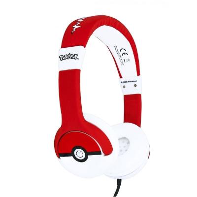 Auriculares Infantiles OTL Pokemon Pokeball/ Jack 3.5/ Rojos y