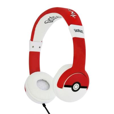 Auriculares Infantiles OTL Pokemon Pokeball/ Jack 3.5/ Rojos y