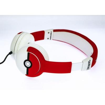 Auriculares Infantiles OTL Pokemon Pokeball/ Jack 3.5/ Rojos y