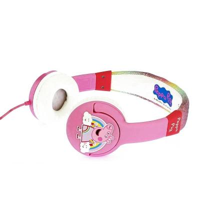 Auriculares Infantiles OTL Peppa Pig/ Jack 3.5/ Rosas